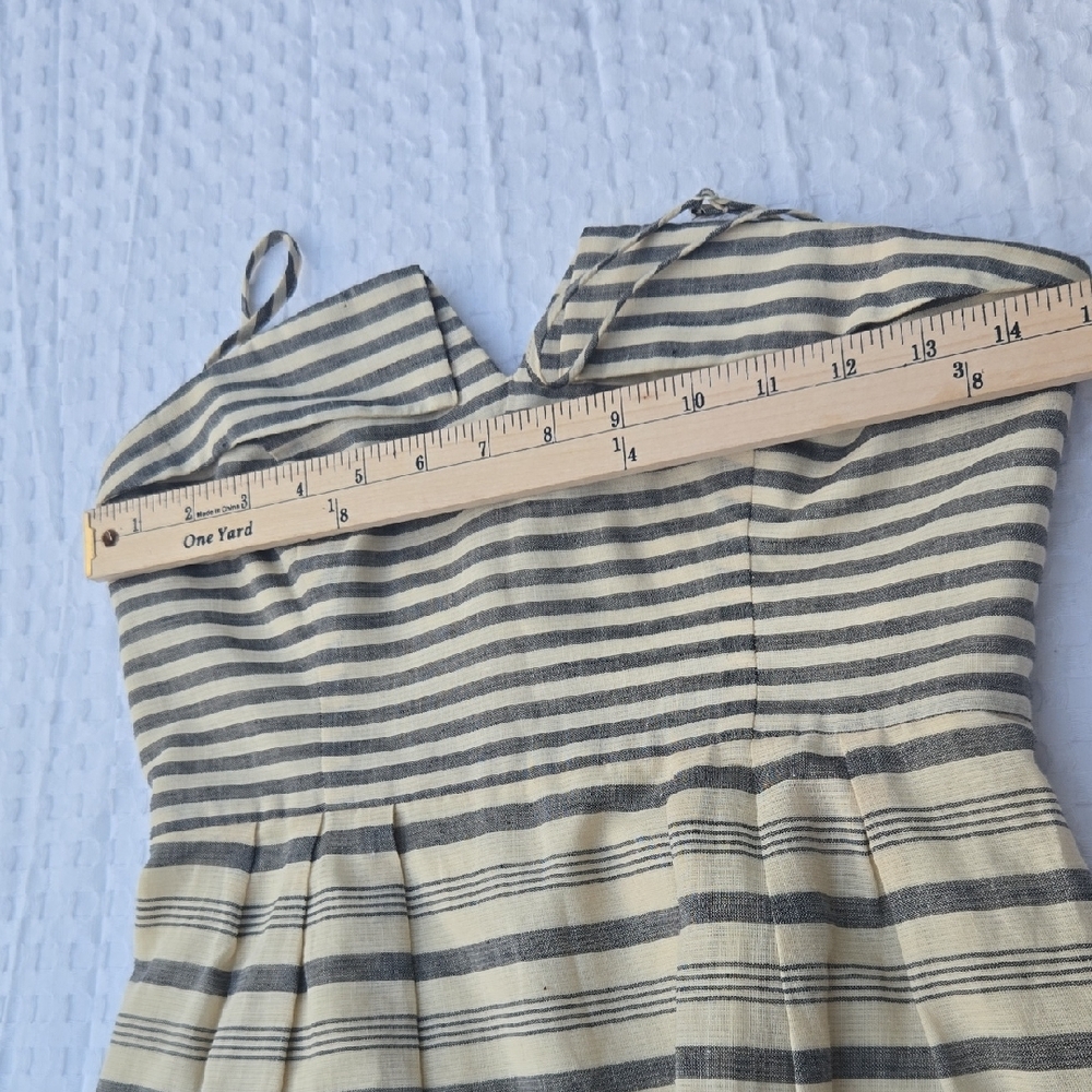 Maeve Striped Spaghetti-strapless Mini Dress - Picture 14 of 16